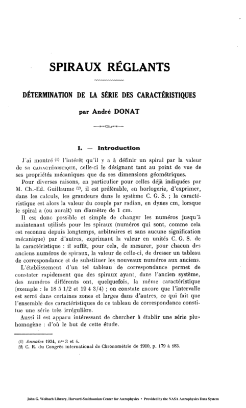 Mémoire d'André Donat