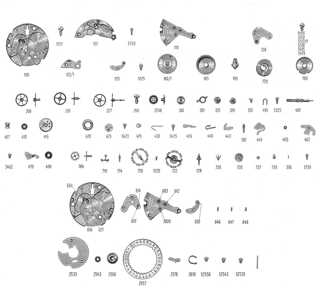 L’attribut alt de cette image est vide, son nom de fichier est Poljot-2414-watch-spare-parts-1024x942.jpg.