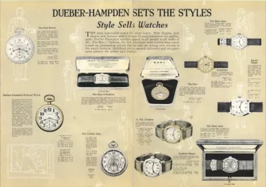 Catalogue Dueber-Hampden (1927)