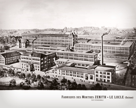 La manufacture Zenith au Locle